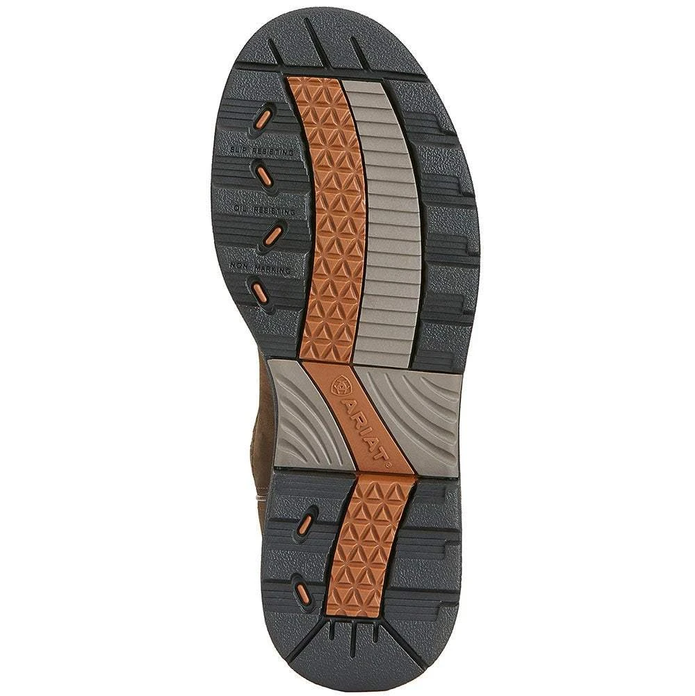 Ariat Tracey Oily Distressed Brown 9` Turq Top 4 Ariat Tracey Oily Distressed Brown 9` Turq Top - Image 4