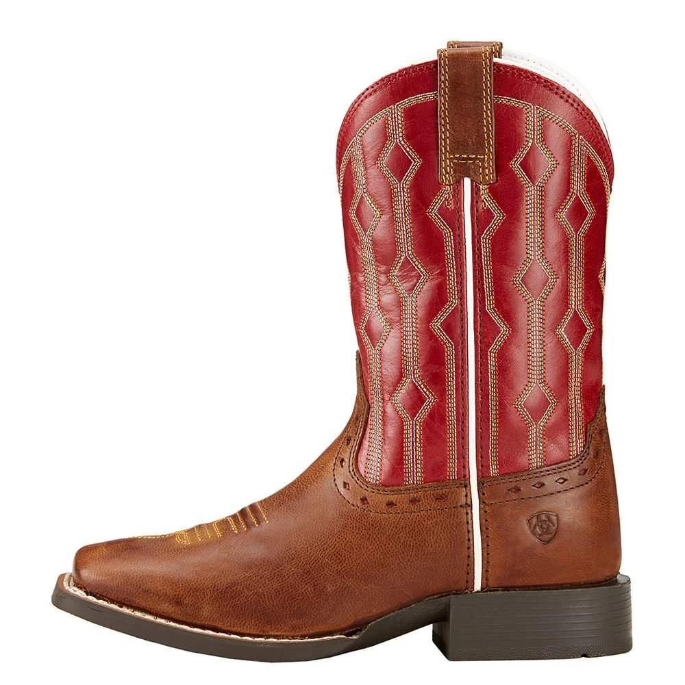 Ariat Youth Live Wire Wood And Mega Red Boot - Image 2
