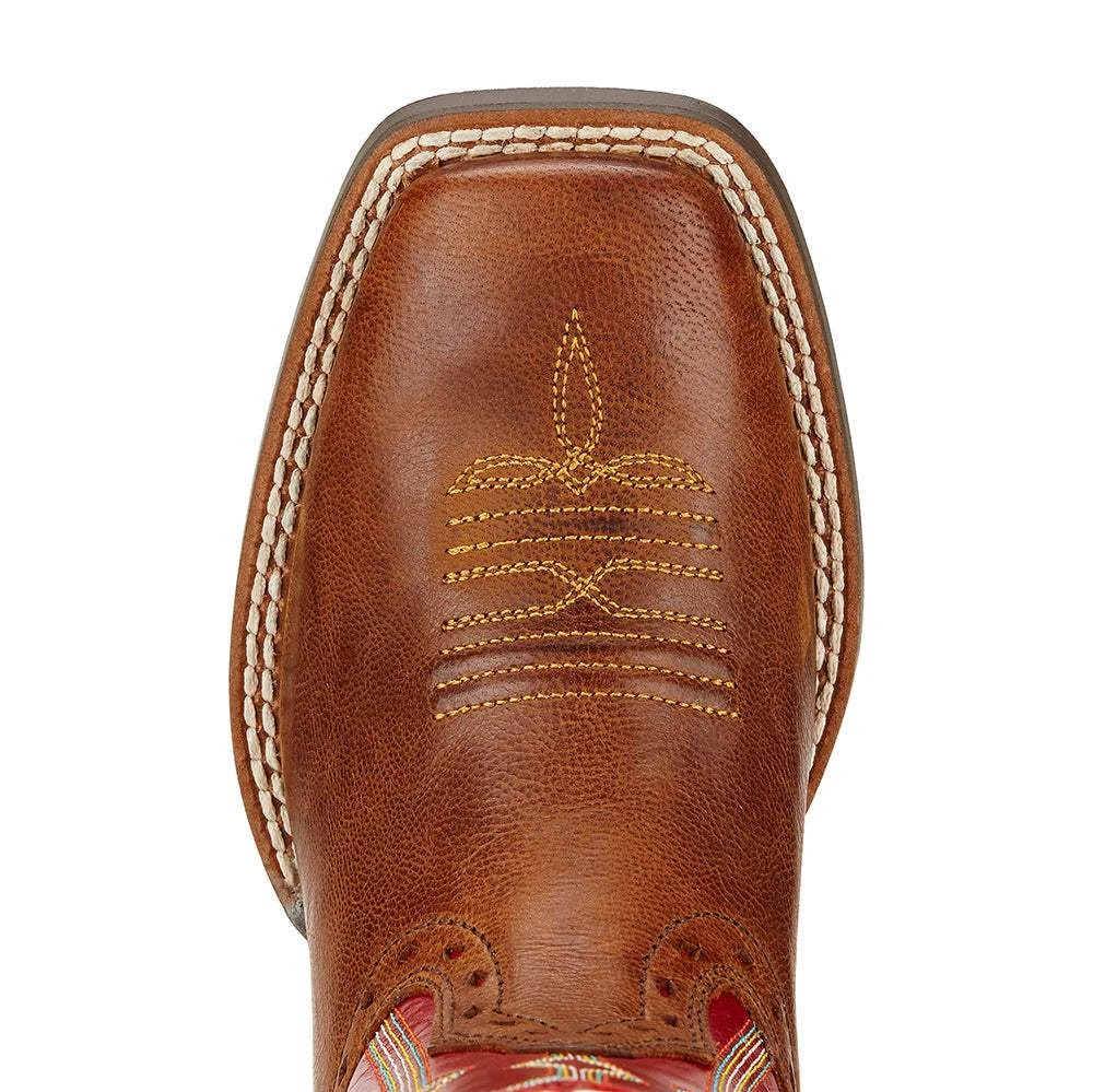 Ariat Youth Live Wire Wood And Mega Red Boot - Image 4