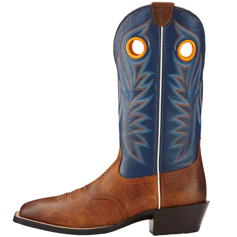 Ariat Sport Outrider Pinecone Federal Blue 13in - Image 3