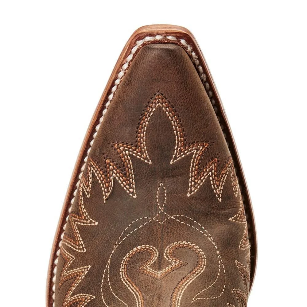 Ariat Women's Airat Weathered Brown Dixon Short Booties - Image 4