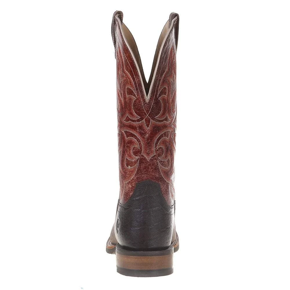 Relentless By Ariat Men's Ariat Relentless Reacher Barrel Brown 13in. Shattered Brick Cowboy Boots - Image 4
