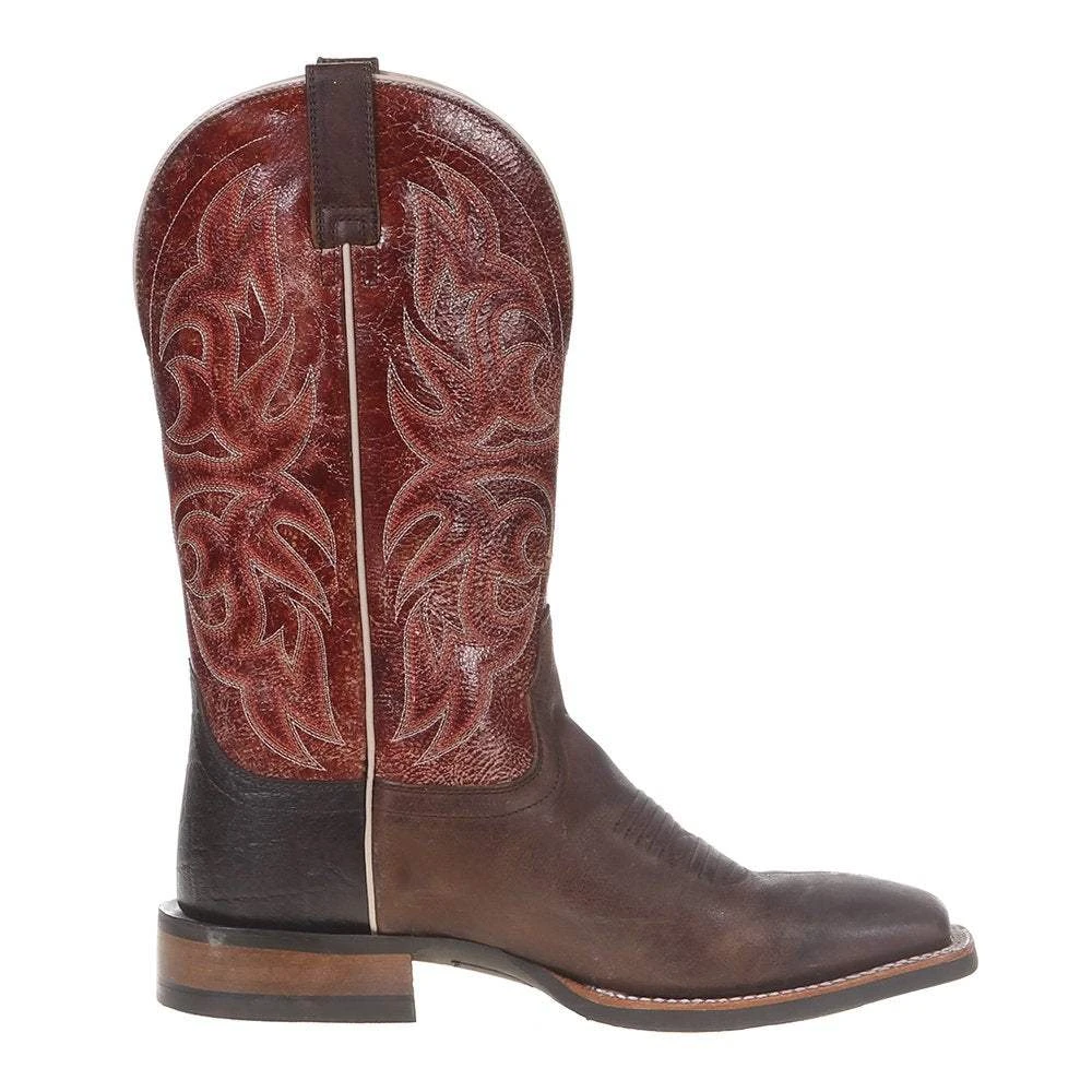 Relentless By Ariat Men's Ariat Relentless Reacher Barrel Brown 13in. Shattered Brick Cowboy Boots - Image 5