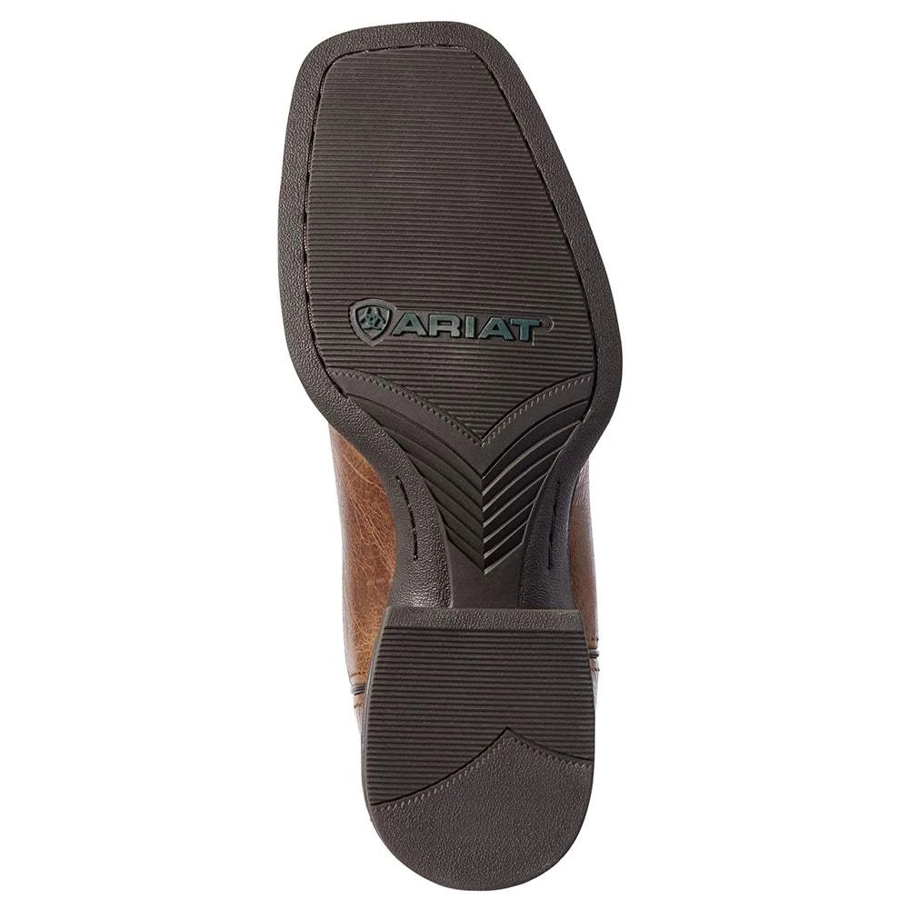 Ariat Men's Sport Cool Venttek Dark Tan 11in. Two Tone Tan Top Cowboy Boot - Image 5