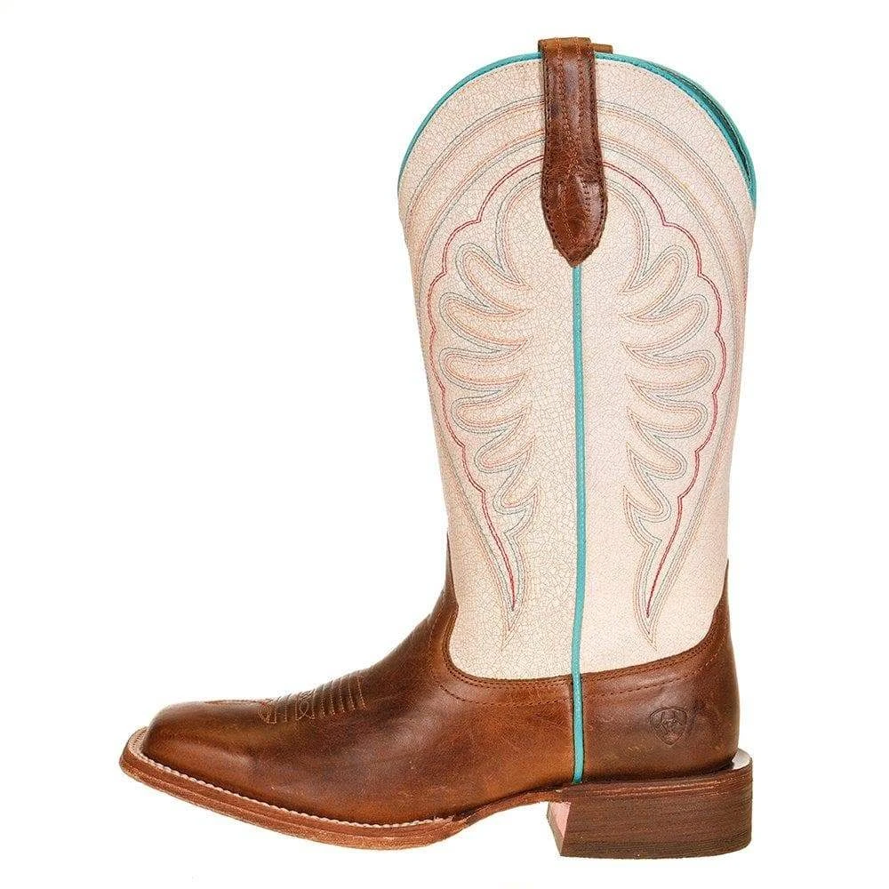 Women's Ariat Brown Circuit Shiloh Western Boot - Image 5