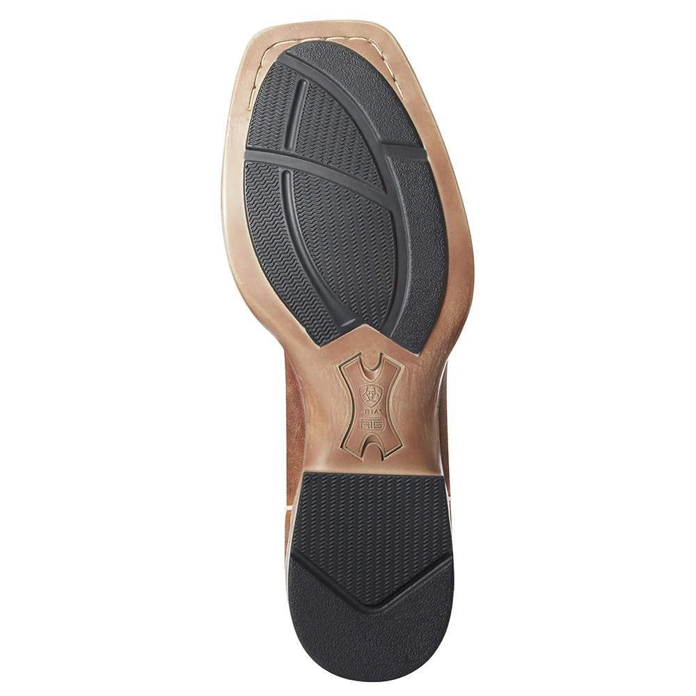 Ariat Men`s Ariat Granger Ultra Trail Tan 13` Sharp Black Top Square Toe Boot - Image 5