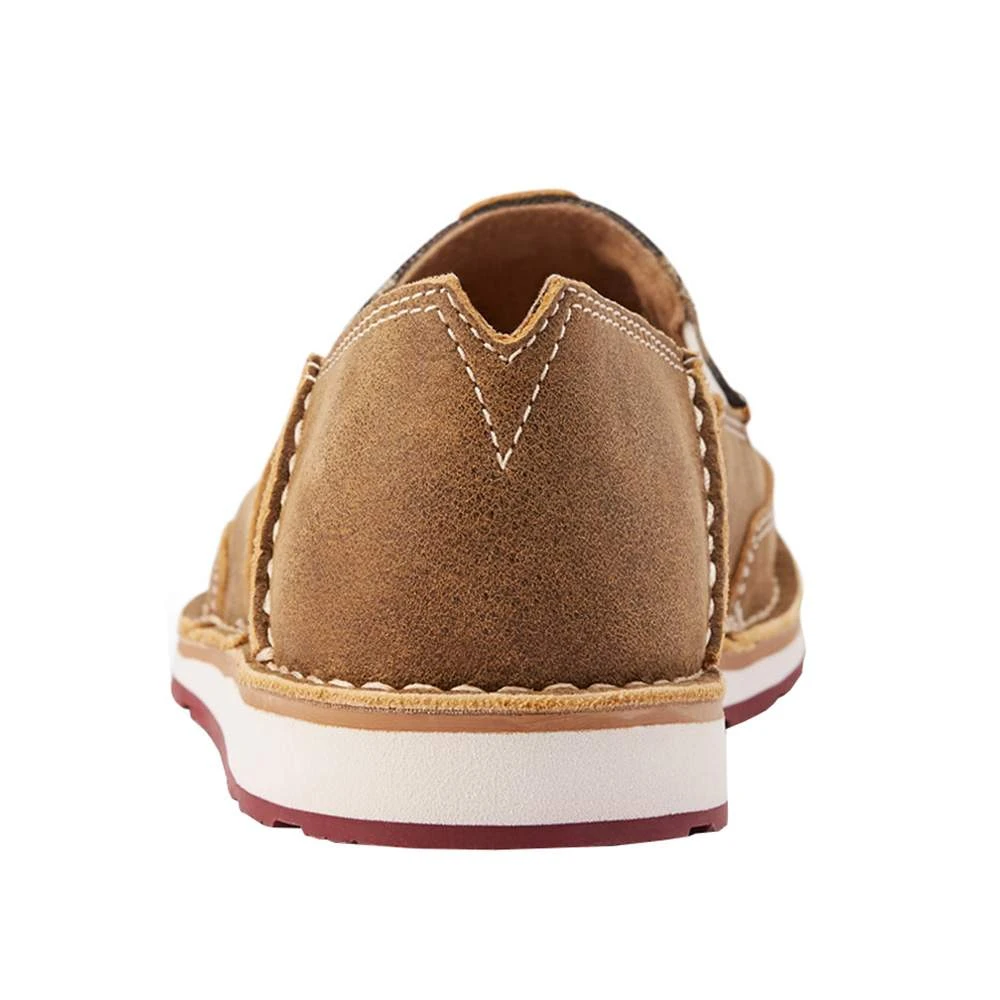 Ariat Womens Brown Bomber/Black Steer Cruiser Casual - Image 3