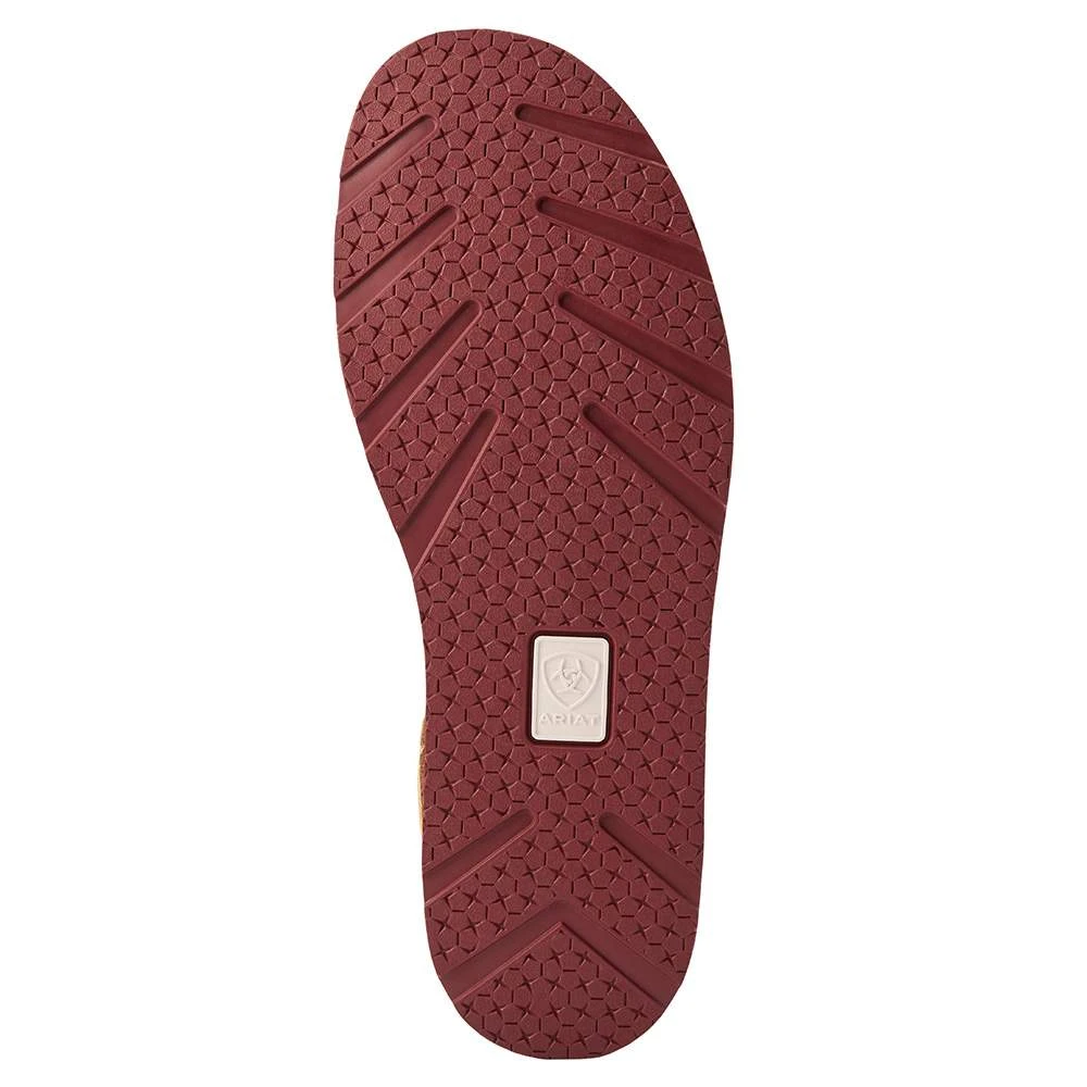 Ariat Womens Brown Bomber/Black Steer Cruiser Casual - Image 5