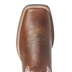Ariat Women`s Round Up Tan Bomber/PinkSnake Boot 8 Ariat Women`s Round Up Tan Bomber/PinkSnake Boot -Ariat 10035995 3