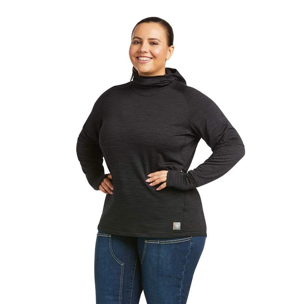 Women's Ariat Rebar Gridwork Balaclava Baselayer - Image 4