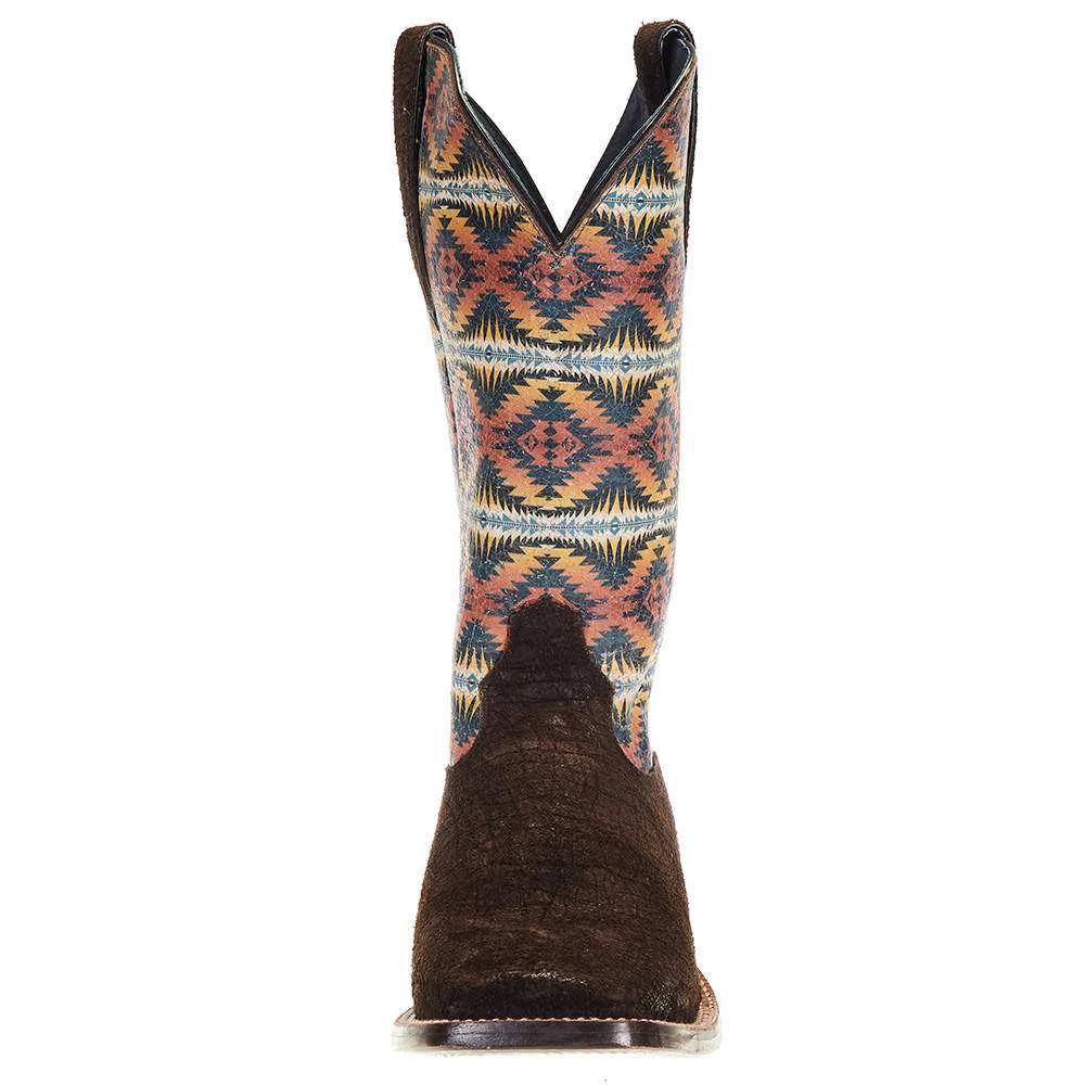 Ariat Men's Ariat Pendleton Dark Coffee 13in. Night Dance Top Square Toe Boot - Image 2