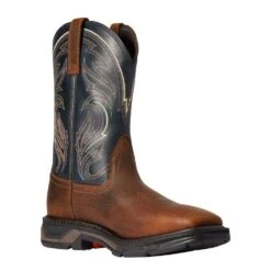 Ariat MEN`S WORKHOG XT COTTONWOOD BROWN OILED 11` MIDNIGHT BLUE TOP 7 Ariat MEN`S WORKHOG XT COTTONWOOD BROWN OILED 11` MIDNIGHT BLUE TOP -Ariat 10038320 2
