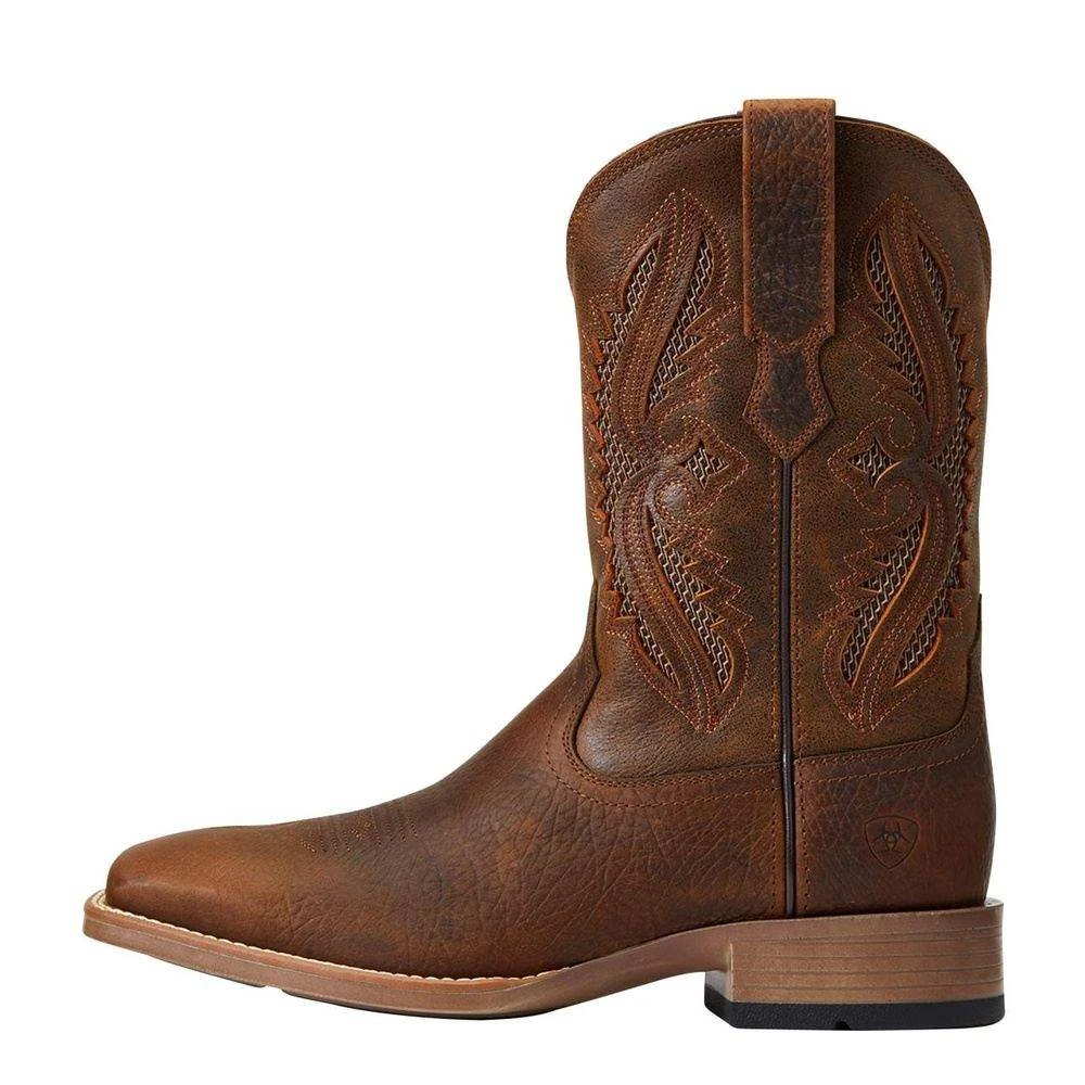 Ariat Men`s Venttek 360 Rowder Earth 11` Mack Brown Top Square Toe Boot - Image 2