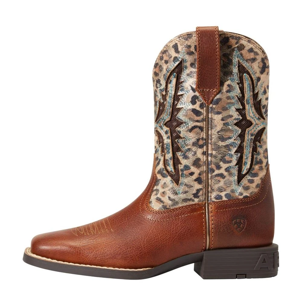 Ariat Child/Youth VentTek Metallic Leopard Boot - Image 2