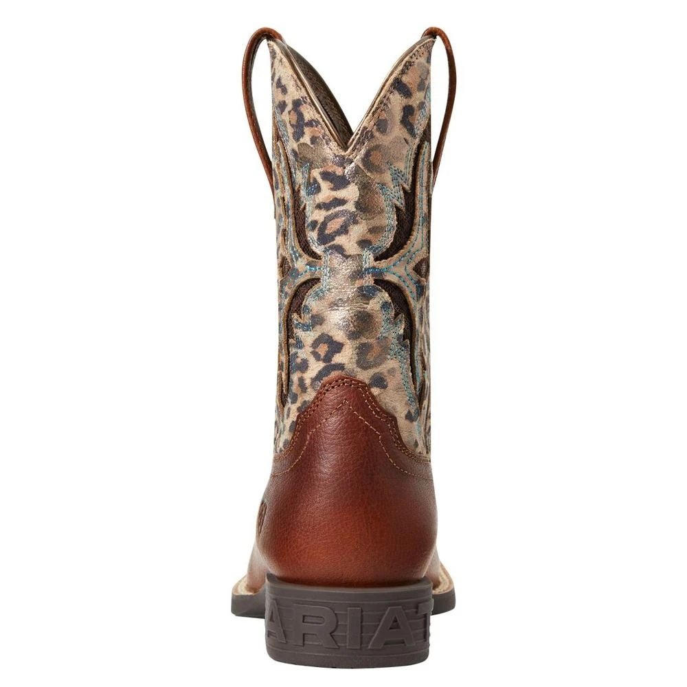 Ariat Child/Youth VentTek Metallic Leopard Boot - Image 3