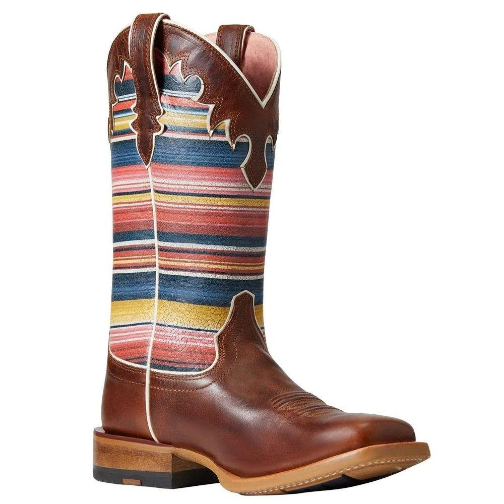 Ariat Women's Fiona Rye Brown Western Cowgirl Boot - Image 4