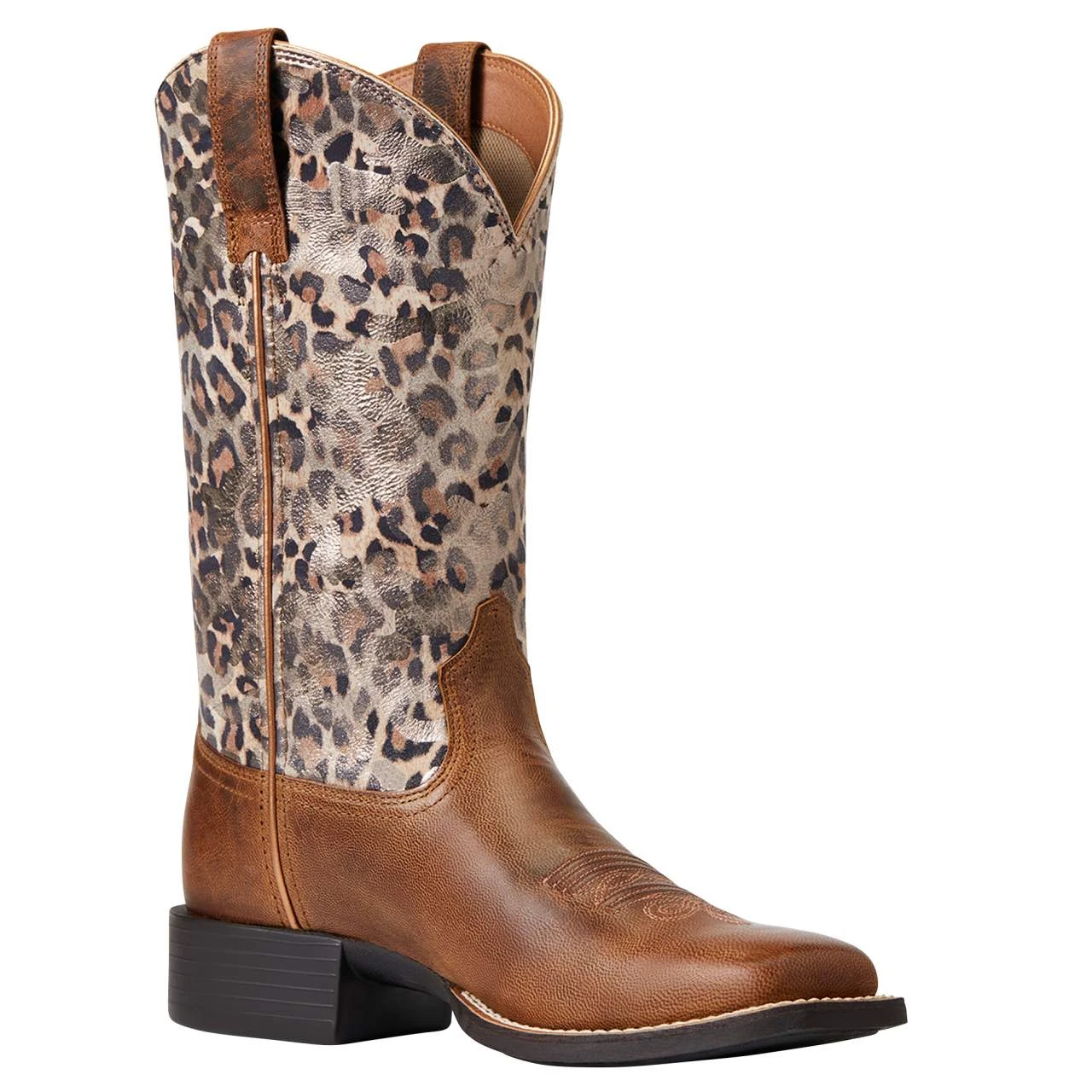 Ariat Women's Round Up Wide Square Toe Western Boot - Image 4