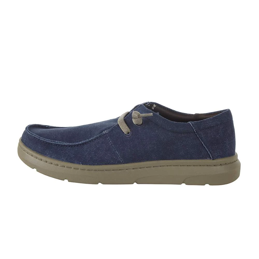 Ariat MENS HILO STRETCH LACE HEATHER BLUE - Image 3