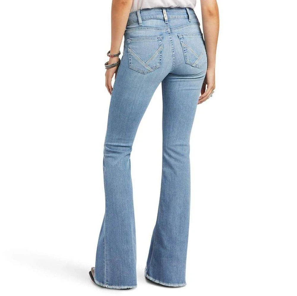 Ariat Women's REAL Perfect Rise Regina Flare Jean - Image 2