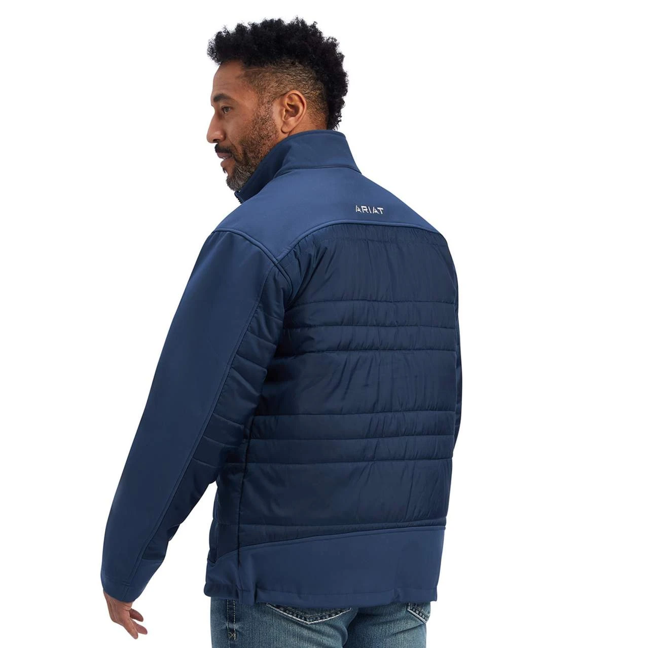 Ariat Men's Gray Elevation Insulated Steely Jacket 3 Ariat Men's Gray Elevation Insulated Steely Jacket - Image 3