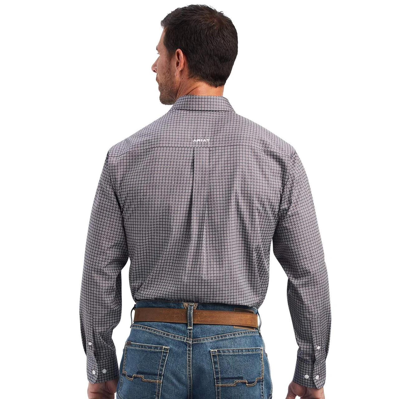 Ariat Men's Wrinkle Free Shea Classic Fit Shirt - Image 2