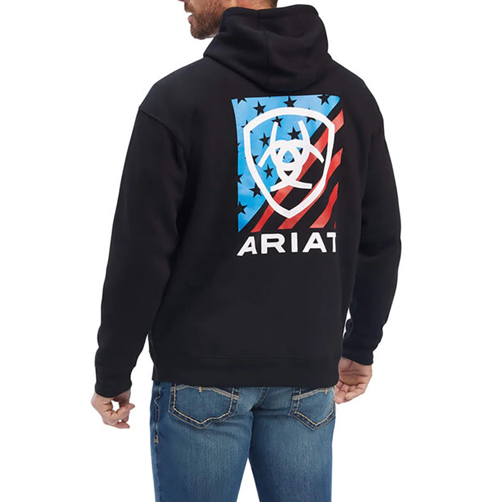 Ariat Men's Americana Block Sweatshirt - Image 2