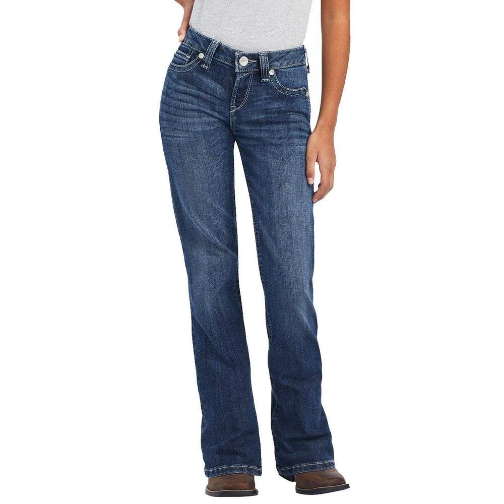 Ariat Girl's Esmeralda Bootcut Jeans 2 Ariat Girl's Esmeralda Bootcut Jeans - Image 2