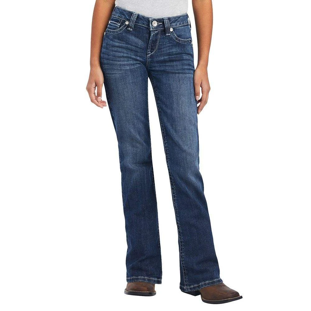 Ariat Girl's Esmeralda Bootcut Jeans 3 Ariat Girl's Esmeralda Bootcut Jeans - Image 3