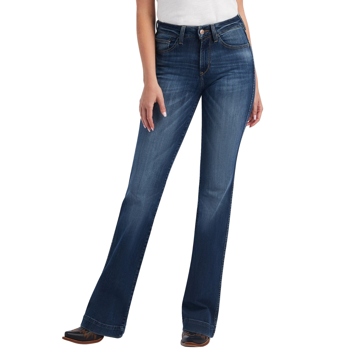 Ariat Women's Slim Trouser Mckenna Wide Jean - Image 3