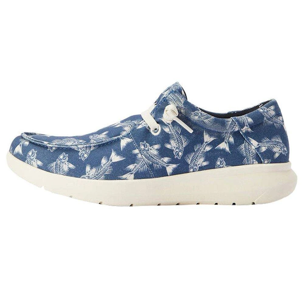 Ariat Men's Hilo Stretch Bonefish Blue Casual Shoe - Image 4