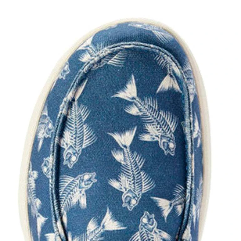 Ariat Men's Hilo Stretch Bonefish Blue Casual Shoe - Image 5