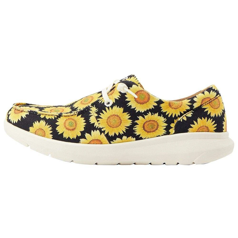 Ariat Women's Hilo Sunflower Skies Lace Up Casual Shoe - Image 3