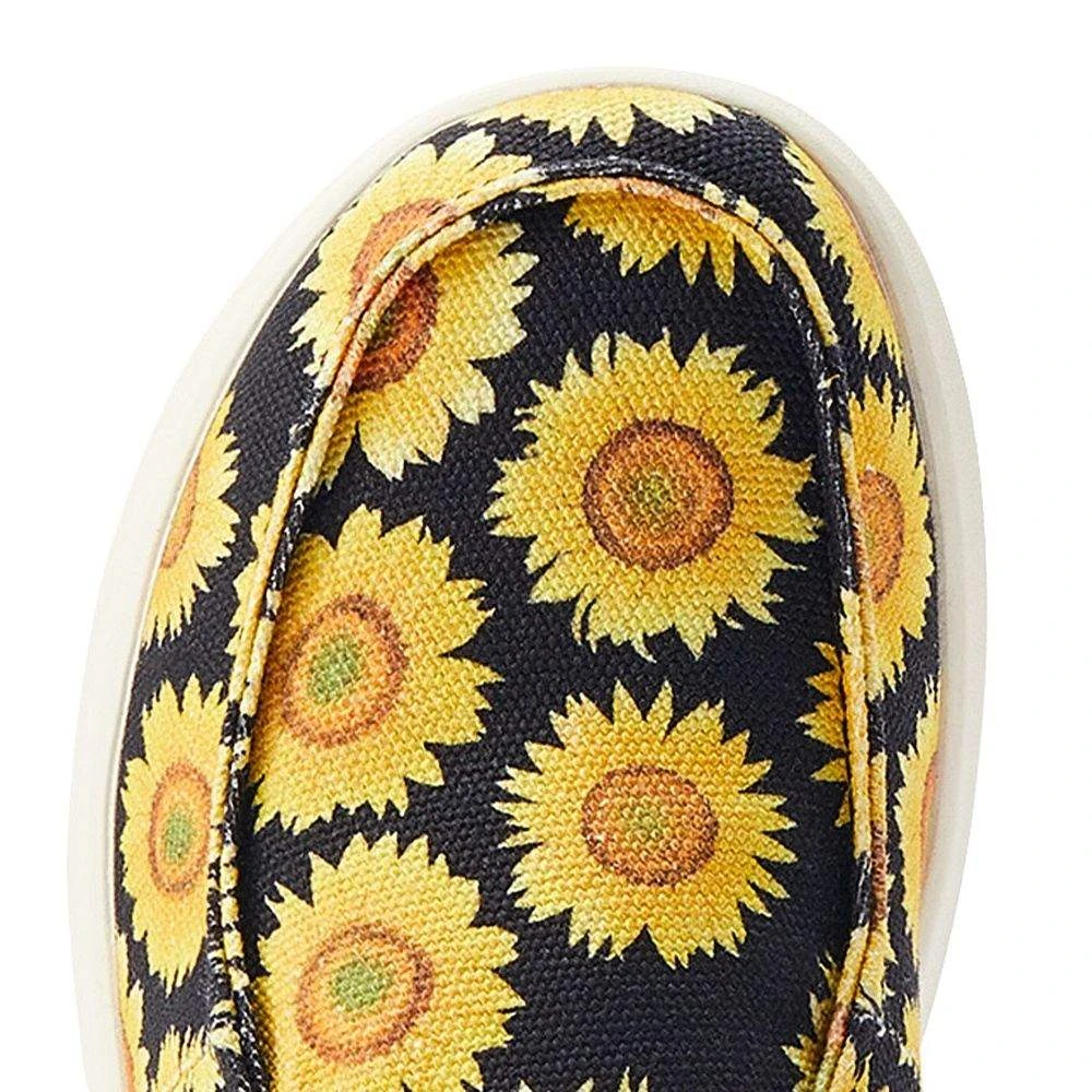 Ariat Women's Hilo Sunflower Skies Lace Up Casual Shoe - Image 5