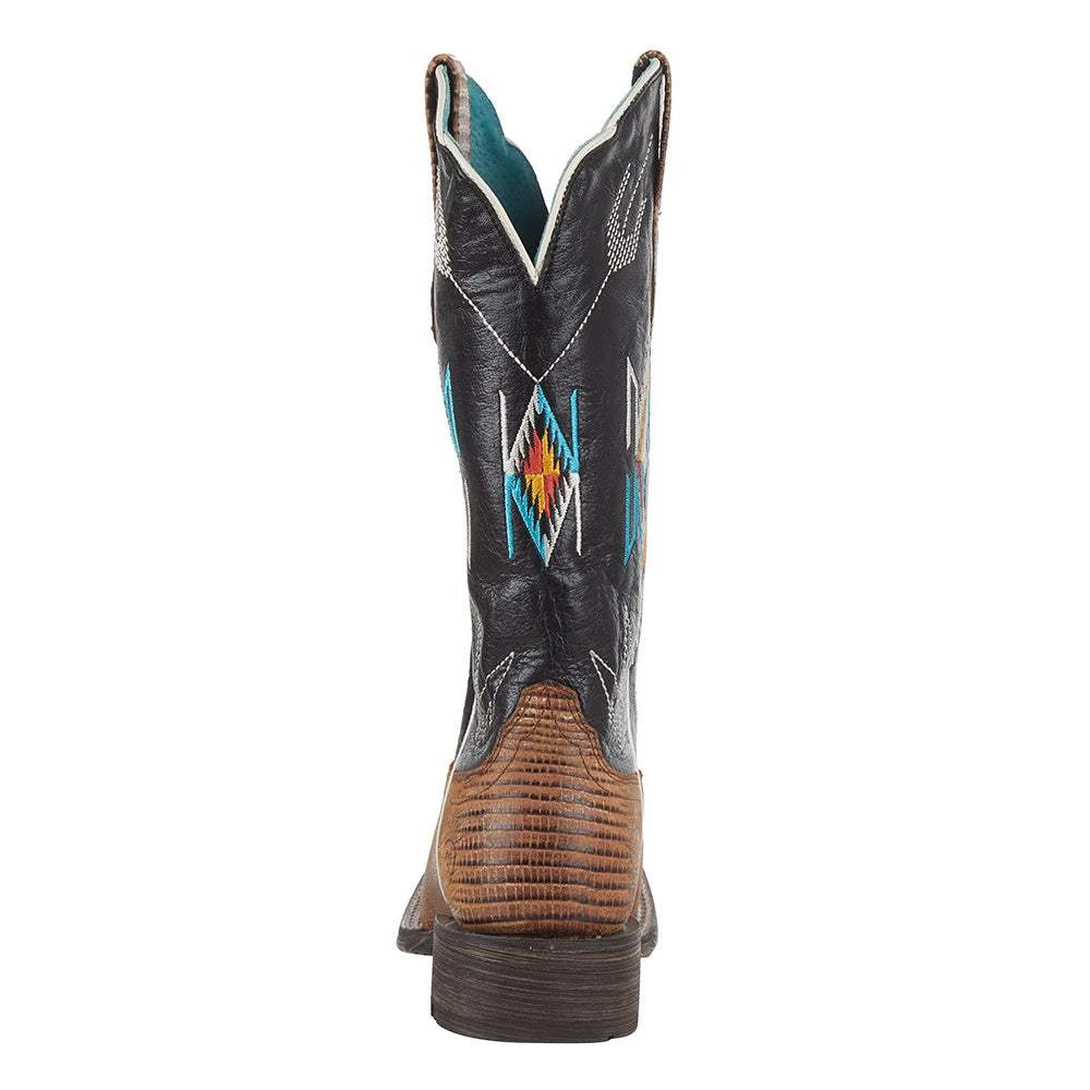 Ariat Women's Frontier Chimayo Wide Square Toe Western Boot - Image 4