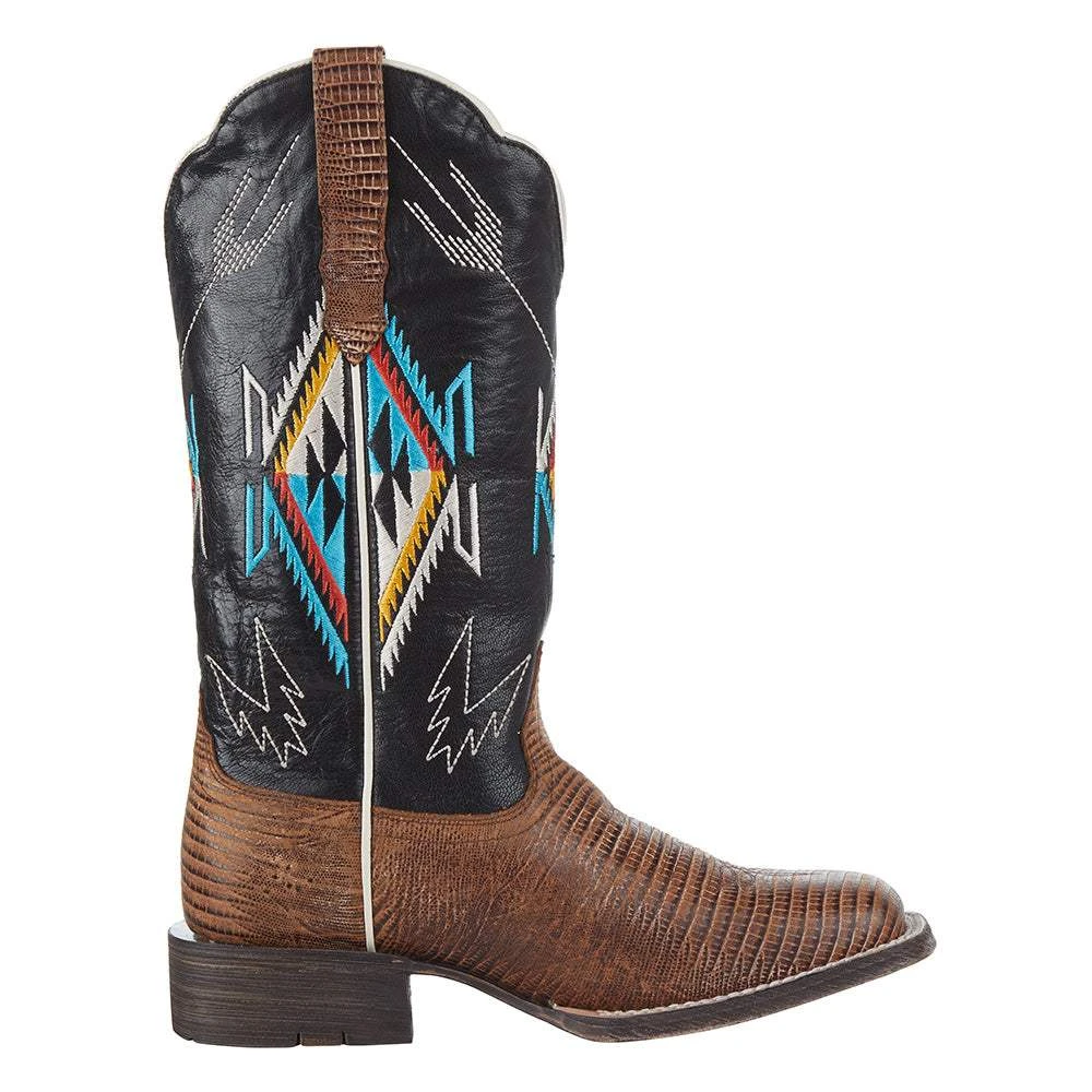 Ariat Women's Frontier Chimayo Wide Square Toe Western Boot - Image 5