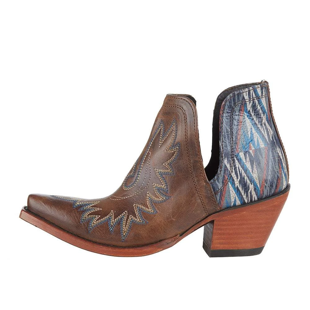 Ariat Women's Dixon Chimayo Tan Bootie - Image 3