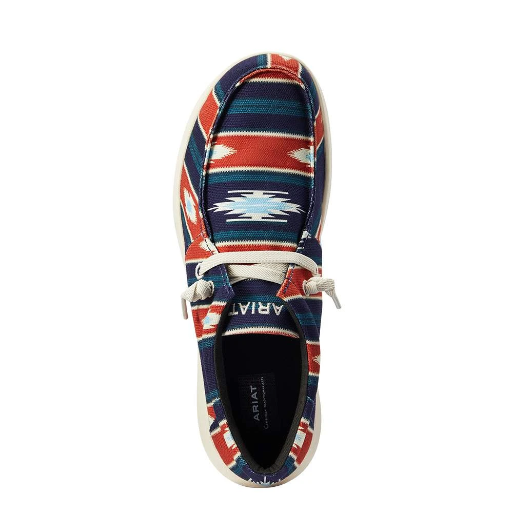 Ariat Men's Hilo Flex Chimayo Cristo Navy Shoe - Image 4