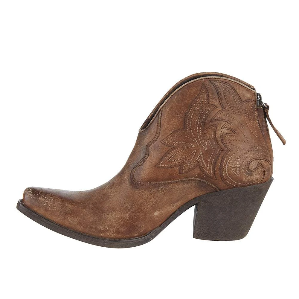 Ariat Women's Distressed Brown Bootie - Image 5