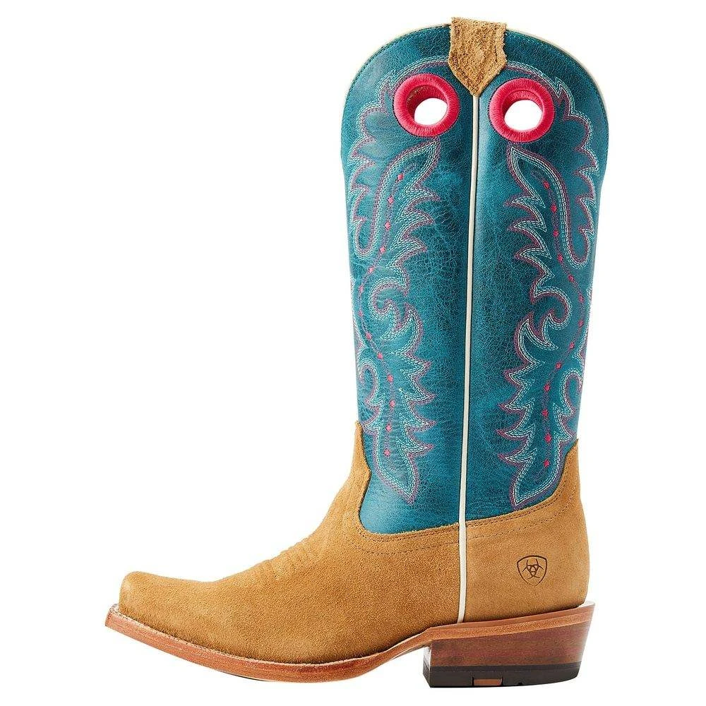 Ariat Women's Futurity Boon Buckskin Roughout Something Borrowed Top Boot - Image 2