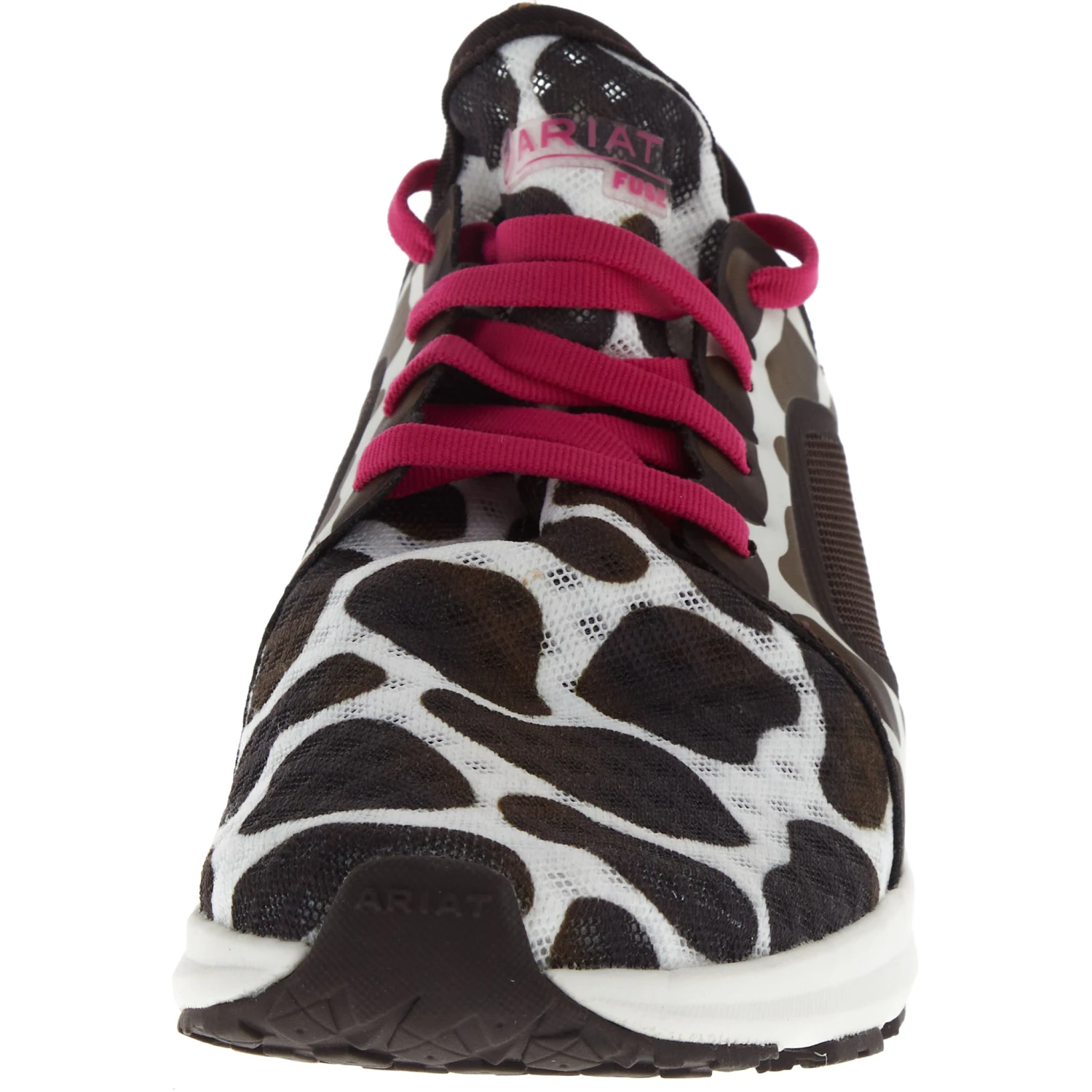 Ariat Women's Cow Print Fuse Tennis Shoe 2 Ariat Women's Cow Print Fuse Tennis Shoe - Image 2