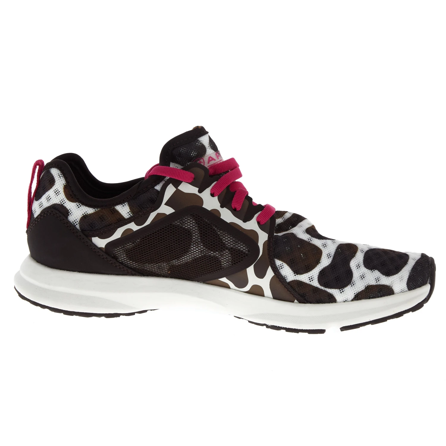 Ariat Women's Cow Print Fuse Tennis Shoe 5 Ariat Women's Cow Print Fuse Tennis Shoe - Image 5