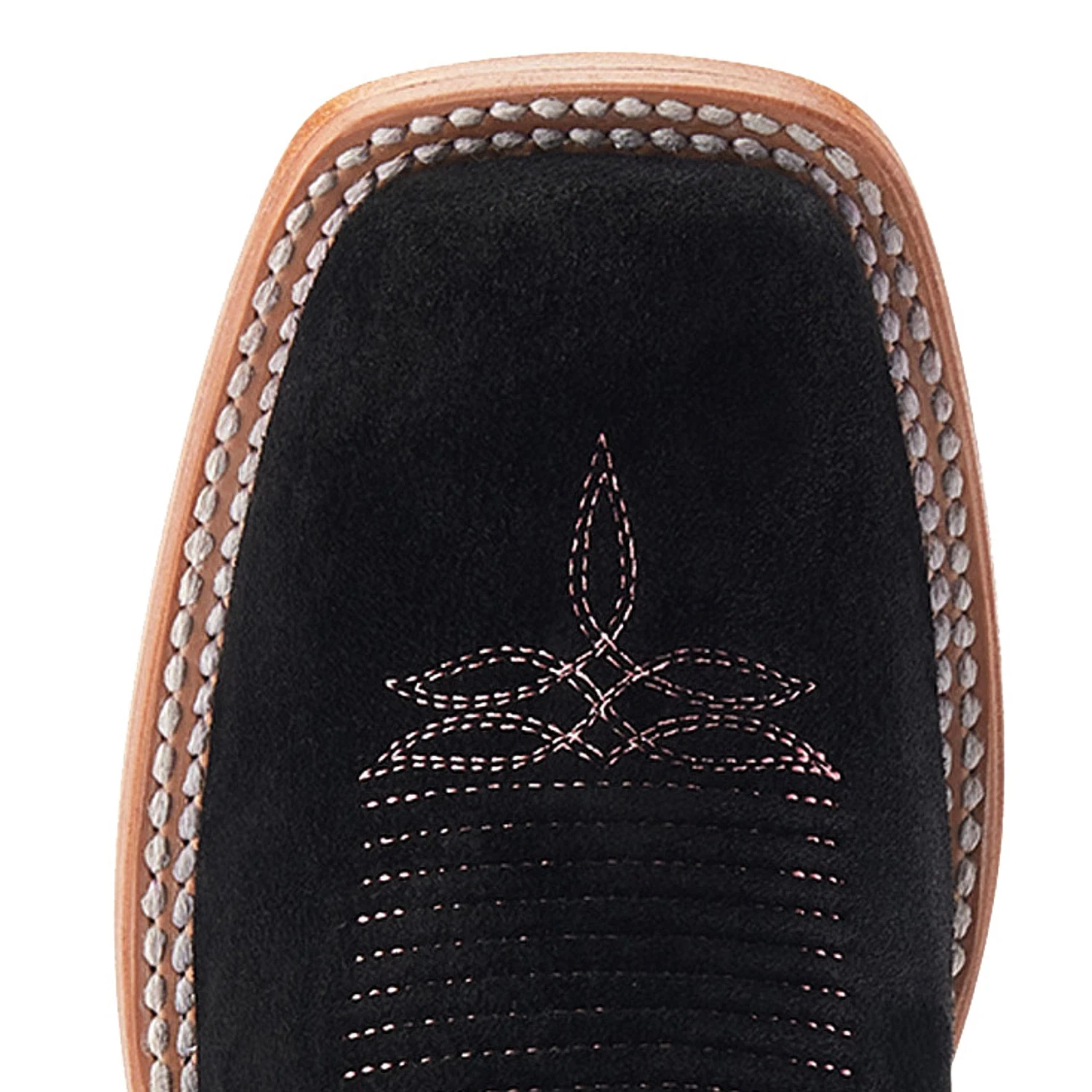 Ariat Women's Frontier Western Aloha Black Roughout 13in. Hula Print Boot - Image 5