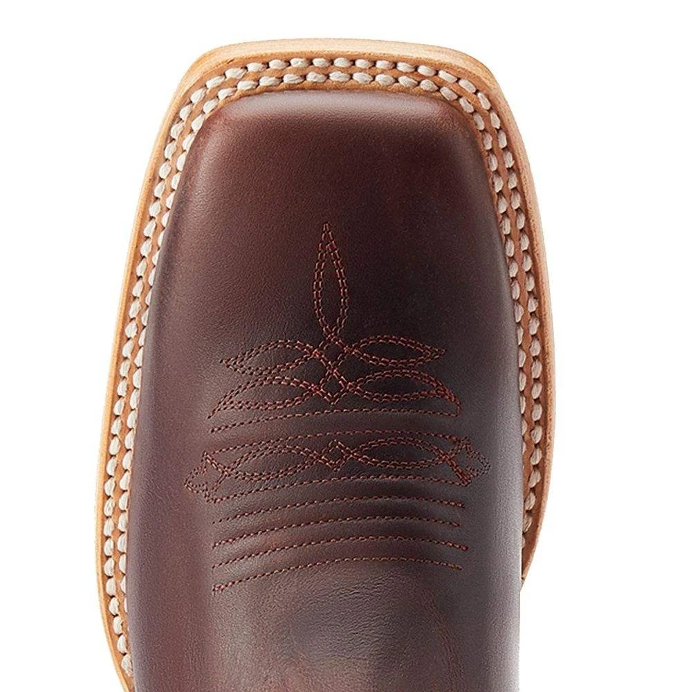 Ariat Women's Frontier Daniella Tan 13 In Sanded White Cowgirl Boot - Image 5