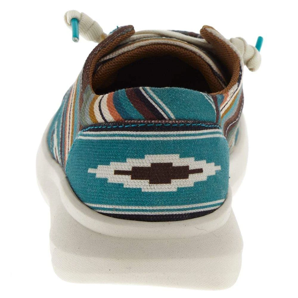Ariat Women's Hilo Turquoise Serape Lace Up Shoe - Image 4
