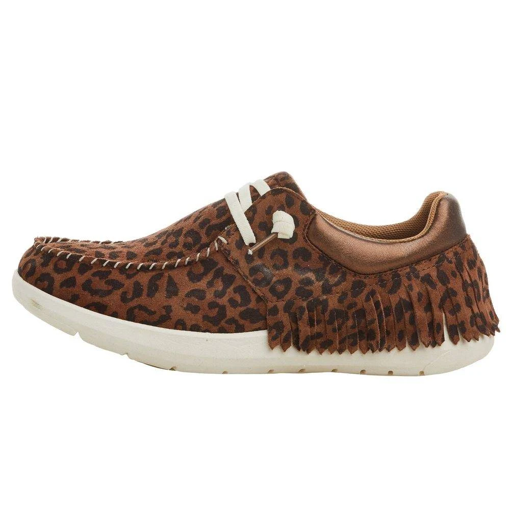 Ariat Women's Hilo Fringe Leopard Casual 2 Ariat Women's Hilo Fringe Leopard Casual - Image 2