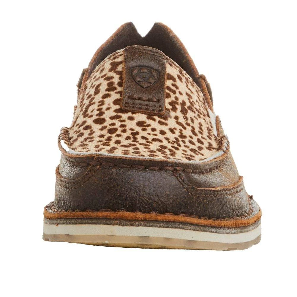 Ariat Women's Cruiser Vintage Bomber/ Cheetah Hair On Casual - Image 4