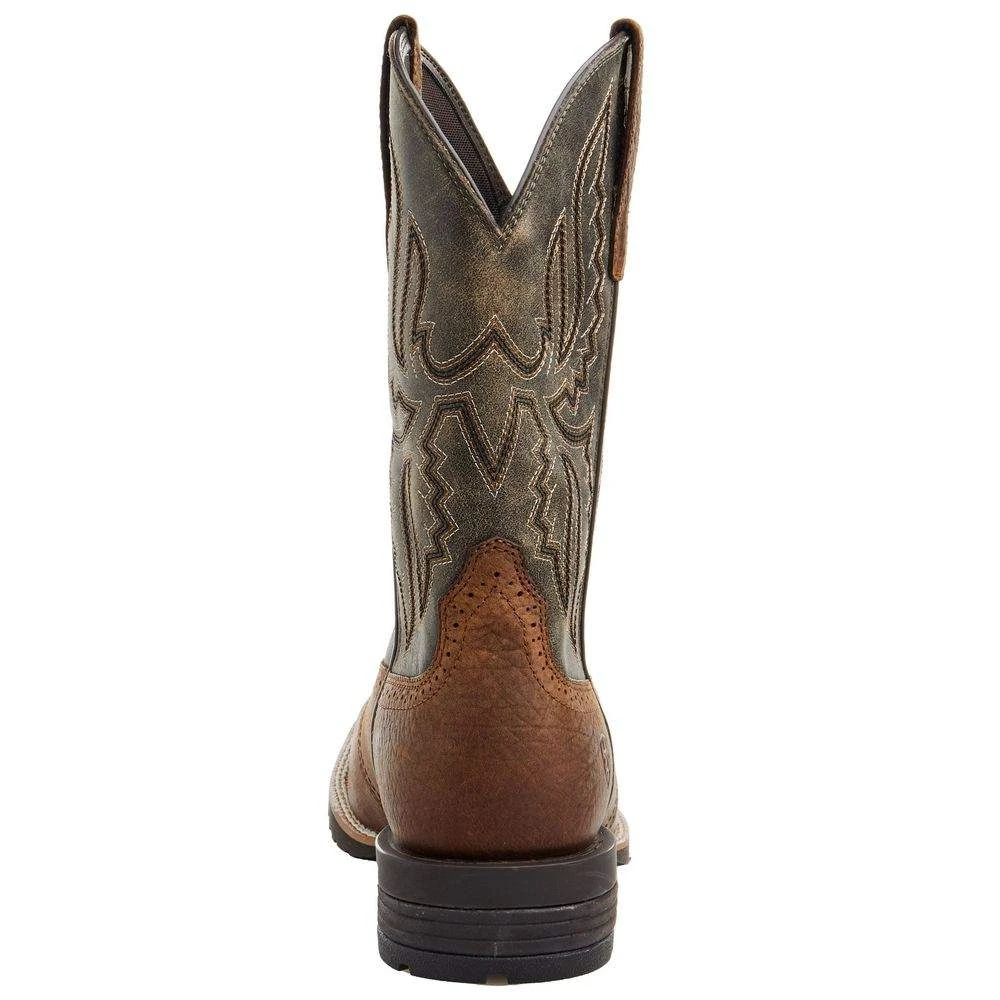 Ariat Men's Hybrid Ranchway Earth 11in Arizona Brown Top - Image 4