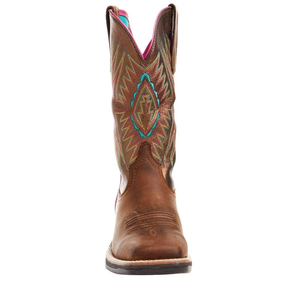 Ariat Women's Ridgeback Distressed Tan/ Bridle Tan 11 In Top Boot - Image 2