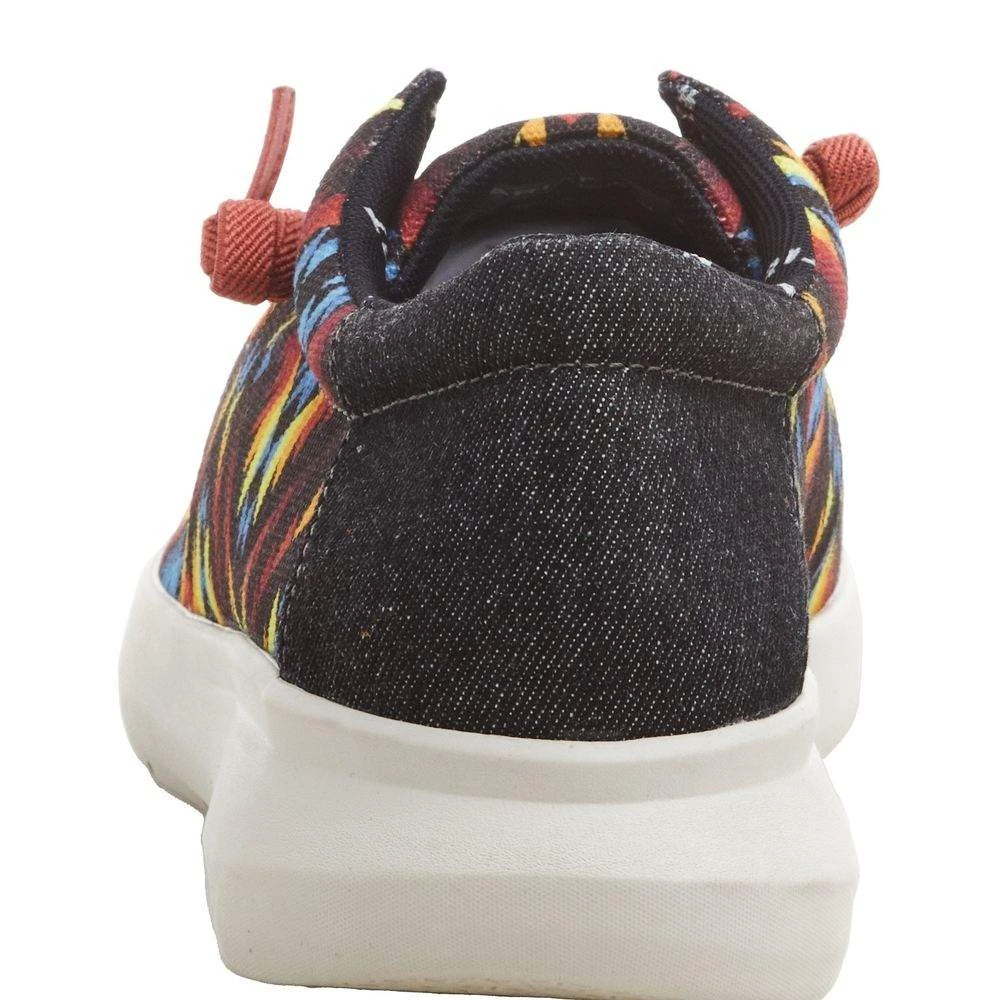 Ariat Men's Hilo Stretch Lace Fiery Aztec Print Dark Denim Casual Shoe - Image 3