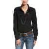Ariat Kirby Black Stretch Button Down Shirt